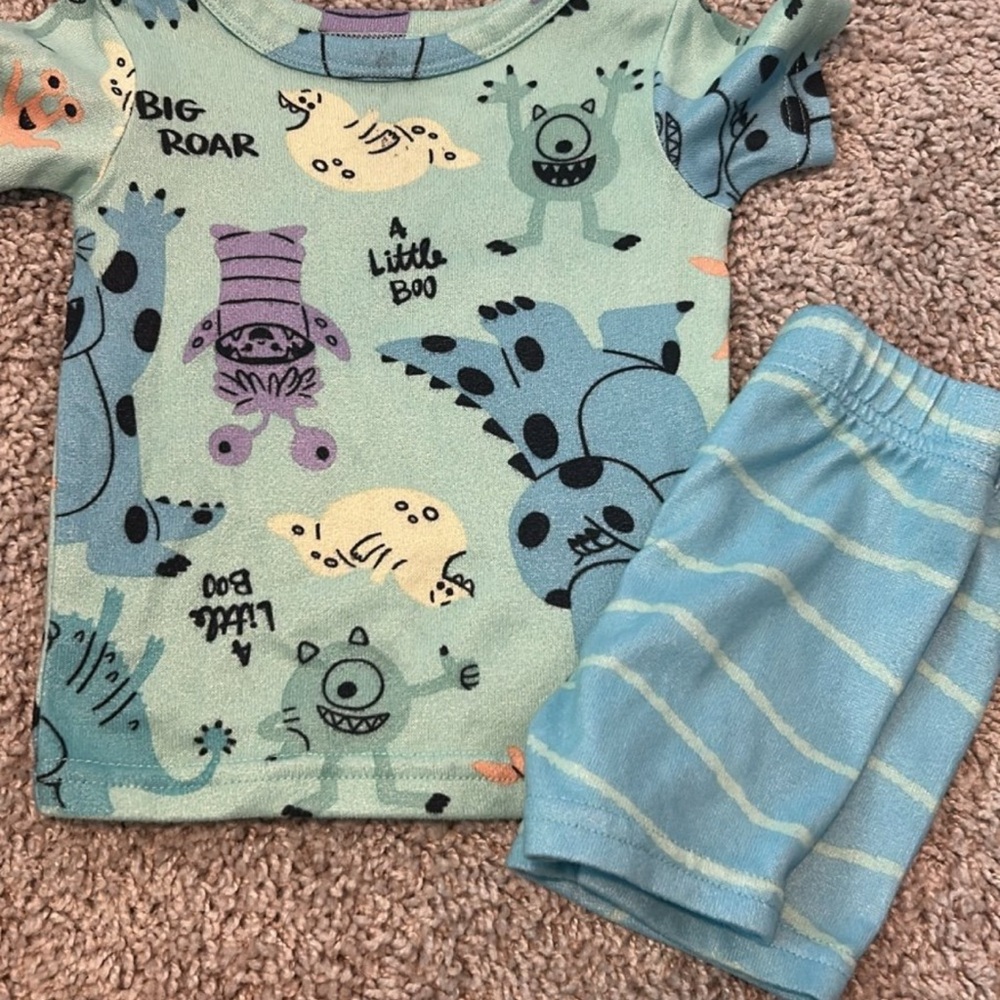 Disney Monsters Inc Pajama Set